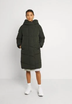 Noisy May NMTALLY LONG JACKET - Wintermantel - Rosin