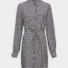 NMERIK SHIRT DRESS - Blusenkleid - Black/white 2 NMERIK SHIRT DRESS - Blusenkleid - Black/white -Fashion Verkauf d72f9a806da04b7a80749af5a79fb703