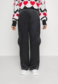 Noisy May Petite NMDREWIE PANTS - Stoffhose - Black