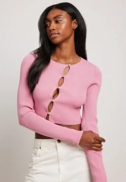 Noisy May CUT OUT - Strickjacke - Black -Fashion Verkauf da9b62aee0264ed5a9774328b77583af