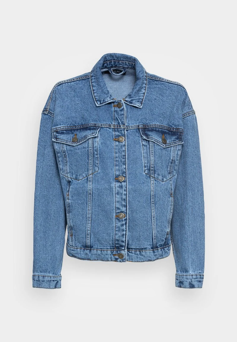 Noisy May NMMAY OVERSIZE JACKET - Jeansjacke - Medium Blue Denim 6 Noisy May NMMAY OVERSIZE JACKET - Jeansjacke - Medium Blue Denim - Image 4