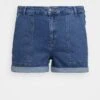 KATY NOOS - Jeans Shorts - Medium Blue Denim -Fashion Verkauf e3156308847a4ebfb580537efe1bb015