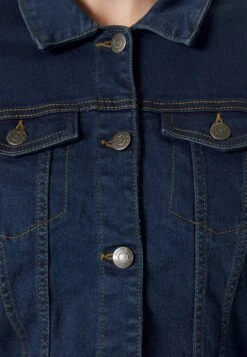 NMDEBRA JACKET - Jeansjacke - Dark Blue Denim -Fashion Verkauf e706acc53dbf451581faa8ea0d1bf812