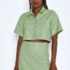 Noisy May Hemdbluse - Smoke Green -Fashion Verkauf e78a5032f2f14fd48f0ae8abd8781c3a