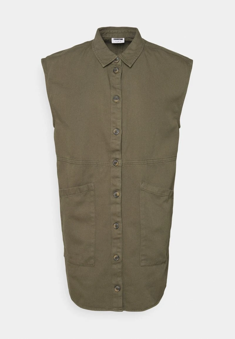 Noisy May NMALMA CAPSLEEVE DRESS - Blusenkleid - Kalamata 3 Noisy May NMALMA CAPSLEEVE DRESS - Blusenkleid - Kalamata