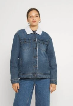Noisy May NMOLE JACKET - Jeansjacke - Blue Denim