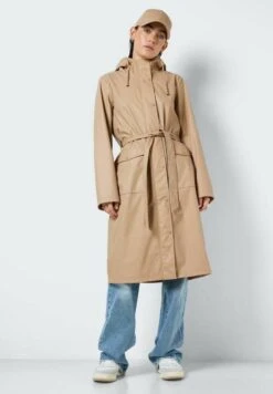 Noisy May REGEN - Regenjacke / Wasserabweisende Jacke - Beige -Fashion Verkauf f40bacd2930142089a3e4fef4bd235c0