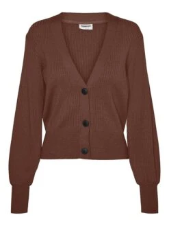 Noisy May Cardigan "Ship" In Braun