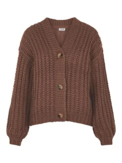 Noisy May Cardigan "Steve" In Braun