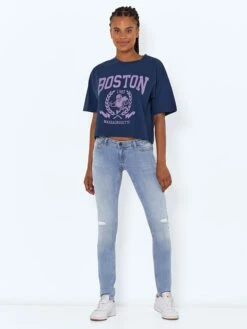 Noisy May Jeans "Bob" - Skinny Fit - In Hellblau -Fashion Verkauf noisy may jeans bob skinny fit in hellblau 3