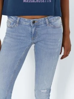 Noisy May Jeans "Bob" - Skinny Fit - In Hellblau -Fashion Verkauf noisy may jeans bob skinny fit in hellblau 5