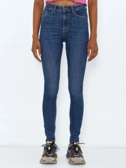 Noisy May Jeans "Buddy" - Skinny Fit - In Blau