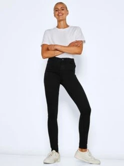 Noisy May Jeans "Buddy" - Skinny Fit - In Schwarz