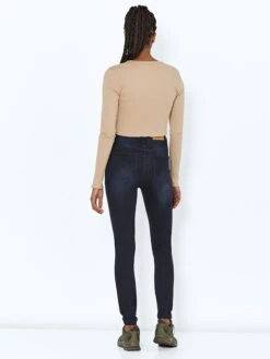 Noisy May Jeans "Callie" - Skinny Fit - In Dunkelblau -Fashion Verkauf noisy may jeans callie skinny fit in dunkelblau 2