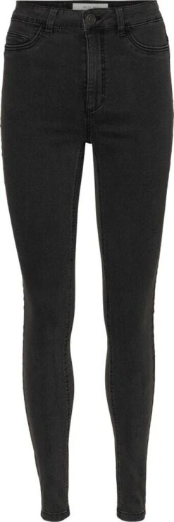 Noisy May Jeans In Dark Grey Denim