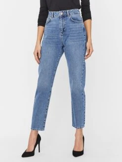 Noisy May Jeans "Isabel" - Mom Fit - In Blau -Fashion Verkauf noisy may jeans isabel mom fit in blau 2
