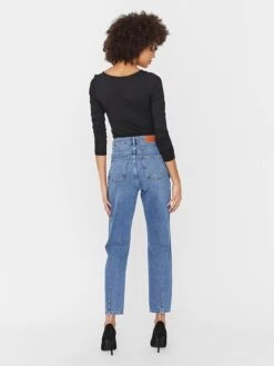 Noisy May Jeans "Isabel" - Mom Fit - In Blau -Fashion Verkauf noisy may jeans isabel mom fit in blau 4