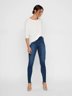 Noisy May Jeans "Nmcallie" - Skinny Fit - In Blau 12 Noisy May Jeans "Nmcallie" - Skinny Fit - In Blau -Fashion Verkauf noisy may jeans nmcallie skinny fit in blau 3