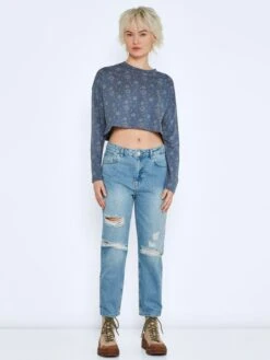 Noisy May Jeans "Nmisabel" - Mom Fit - In Hellblau -Fashion Verkauf noisy may jeans nmisabel mom fit in hellblau 3