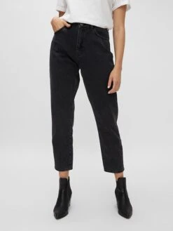 Noisy May Jeans "Nmisabel" - Mom Fit - In Schwarz