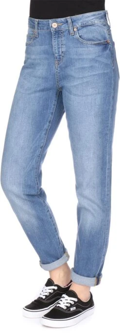 Noisy May Jeans NMKim NW S.S. W In Med Blue