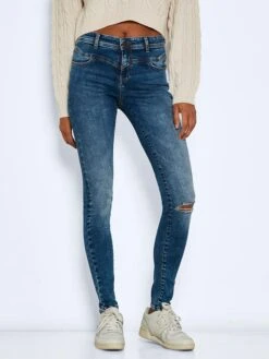 Noisy May Jeans "Nmlucy" - Skinny Fit - In Blau 11 Noisy May Jeans "Nmlucy" - Skinny Fit - In Blau -Fashion Verkauf noisy may jeans nmlucy skinny fit in blau 2