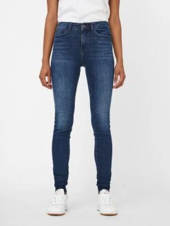 Noisy May Jeans "Nmlucy" - Skinny Fit - In Dunkelblau
