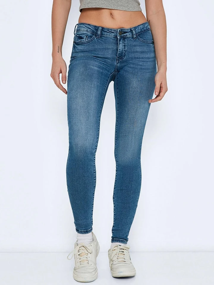 Noisy May Jeans - Skinny Fit - In Blau 5 Noisy May Jeans - Skinny Fit - In Blau - Image 3