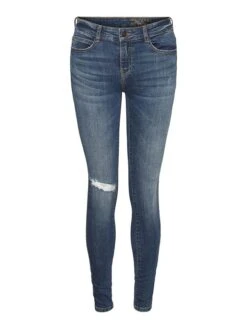 Noisy May Jeans - Skinny Fit - In Dunkelblau