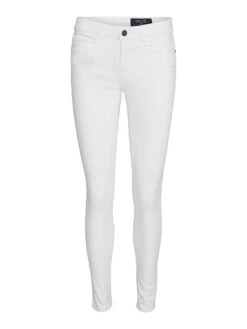 Noisy May Jeans - Skinny Fit - In Weiß