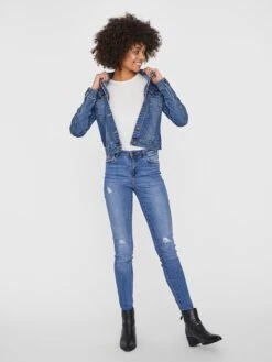 Noisy May Jeansjacke "Debra" In Blau -Fashion Verkauf noisy may jeansjacke debra in blau 3