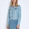 Noisy May Jeansjacke "Nmdebra" In Hellblau -Fashion Verkauf noisy may jeansjacke nmdebra in hellblau