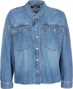 Noisy May Jeansjacke Rica In Medium Blue Denim
