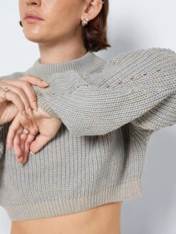 Noisy May Pullover "Frankie" In Grau -Fashion Verkauf noisy may pullover frankie in grau 4