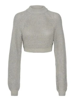 Noisy May Pullover "Frankie" In Grau -Fashion Verkauf noisy may pullover frankie in grau 5