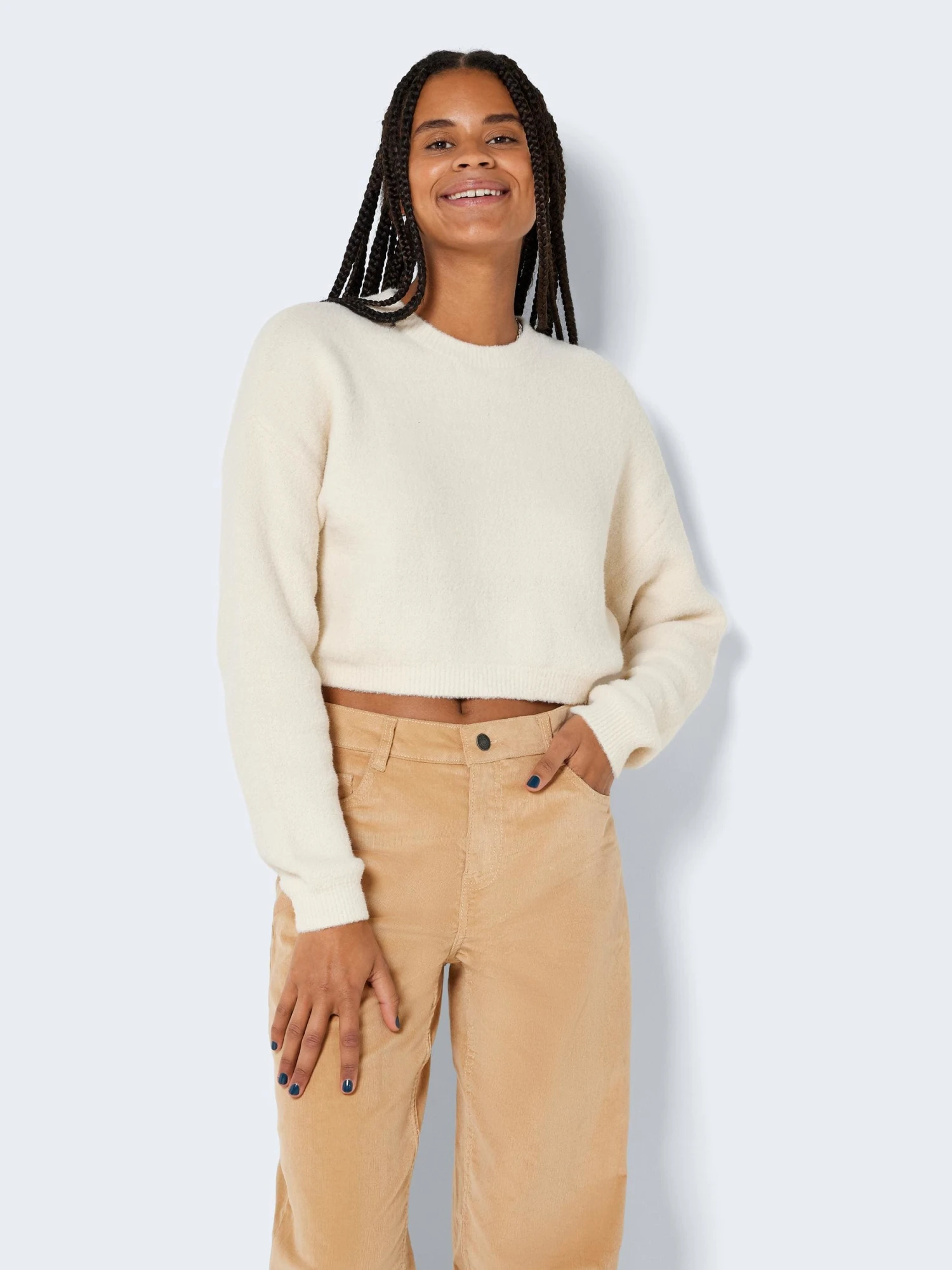 Noisy May Pullover "Neel" In Creme 3 Noisy May Pullover "Neel" In Creme