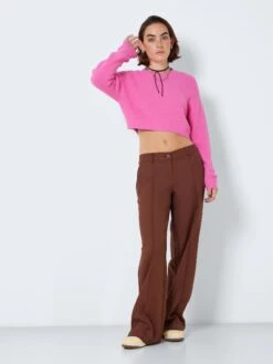 Noisy May Pullover "Neel" In Pink -Fashion Verkauf noisy may pullover neel in pink 2