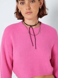 Noisy May Pullover "Neel" In Pink -Fashion Verkauf noisy may pullover neel in pink 4