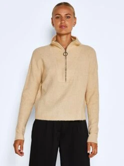 Noisy May Pullover "Newalice" In Beige -Fashion Verkauf noisy may pullover newalice in beige 2