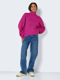 Noisy May Pullover "Orla" In Pink -Fashion Verkauf noisy may pullover orla in pink 1