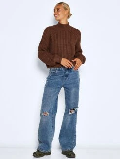 Noisy May Pullover "Tessa" In Khaki -Fashion Verkauf noisy may pullover tessa in khaki 2